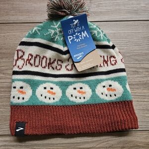 Brooks Heritage Pom Beanie (Snowmen)